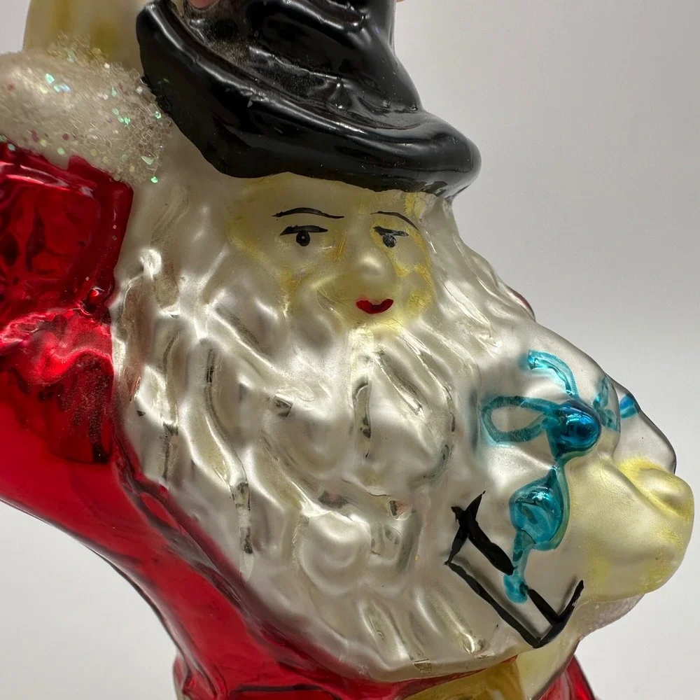 1991 Christopher Radko Cowboy Santa Ornament‎ 91-106-0 6